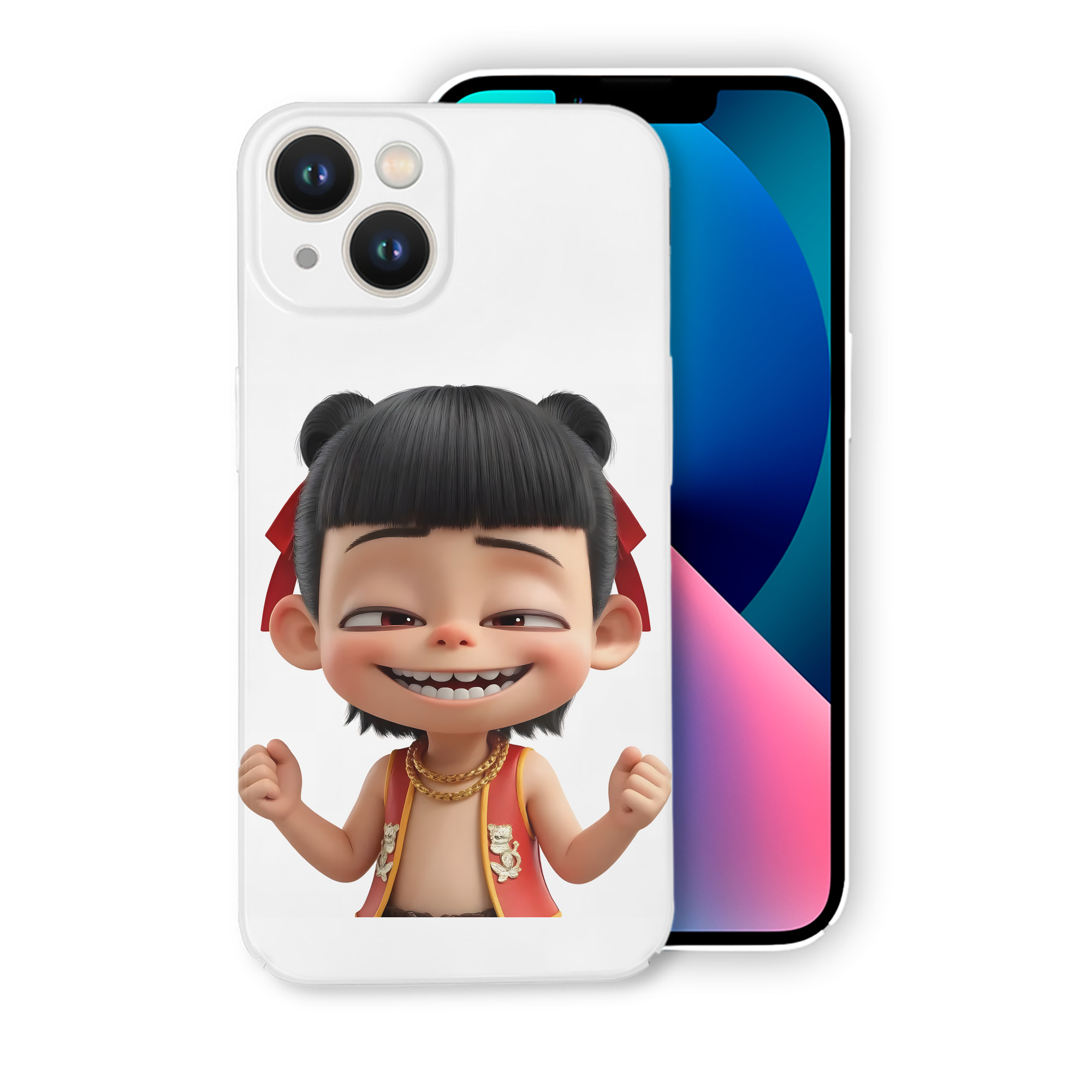 （画像用） Ne Zha 2 ナタ 魔童の大暴れ 【iPhone 14シリーズ対応】ハードケース